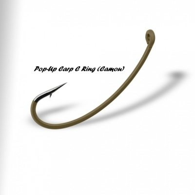 Крючки Gurza Pop-Up Carp C Ring (Camou), №6 (5шт) Крючки Gurza Pop-Up Carp C Ring (Camou), №6 (5шт)