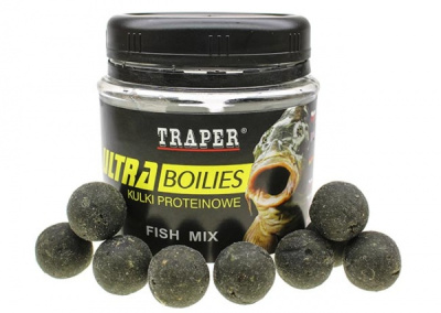 Бойлы Traper Ultra, 16mm, 100g, Fish Mix Бойлы Traper Ultra, 16mm, 100g, Fish Mix
