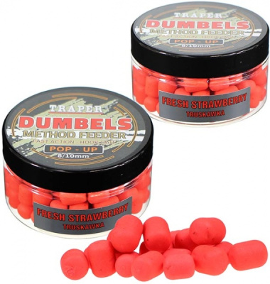 Пеллеты Traper Soft Method Feeder, 8-10mm, 50g, Truskawka