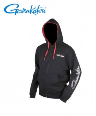 Кофта Gamakatsu Big Hook Hooded Sheater, XS, (7174-100) Кофта Gamakatsu Big Hook Hooded Sheater, XS, (7174-100)