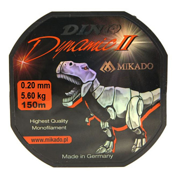 Леска Mikado Dino Dynamic II 150м (0.20mm)