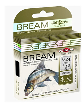 Леска Mikado Sensei Bream 150м (0.24mm)