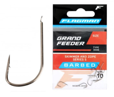 Крючок одинарный Flagman Grand Feeder Skimmer And Zope Series 5