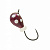 Мормышка вольфрамовая Lumicom Капля с ушком (обмазка-точки), d 5.00mm (10шт)