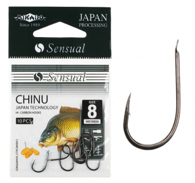 Крючки Mikado Sensual Chinu, №4 BN (10шт) Крючки Mikado Sensual Chinu, №4 BN (10шт)