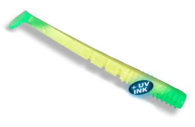 Приманка силиконовая SPRO Hula Bait, 11см, №11 Chartreuse (4шт)