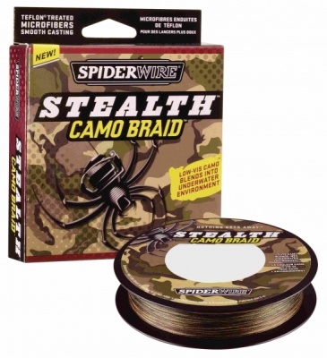 Плетеный шнур Spiderwire Stealth 110м Camo