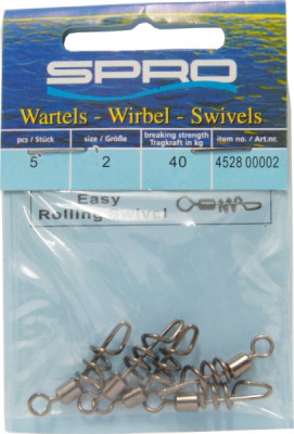 Вертлюг с карабином Spro 4528 №2 Вертлюг с карабином Spro 4528 №2