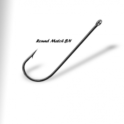 Крючки Gurza Round Match BN, №4 (10шт) Крючки Gurza Round Match BN, №4 (10шт)