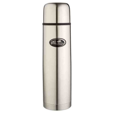 Термос Biostal, 0,75л (NB750), c узким горлом, 2 пробки