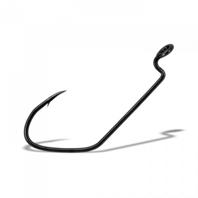 Крючки Gurza Worm 401, №4/0 BN (офсет) (4шт) Крючки Gurza Worm 401, №4/0 BN (офсет) (4шт)