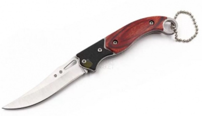 Нож туристический Следопыт с деревянной ручкой клинок 70мм