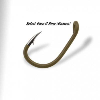 Крючки Gurza Select Carp C Ring (Camou), №6 (5шт) Крючки Gurza Select Carp C Ring (Camou), №6 (5шт)