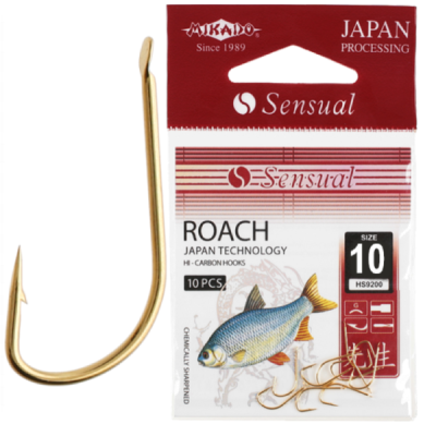 Крючок одинарный Mikado Sensual Roach G №10