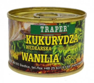Приманка Traper Kukurydza, 70g, Wanilia