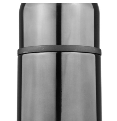 Термос Biostal 1,0л c узким горлом вороненая сталь (3)