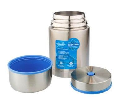 Термос Biostal-Авто 0,8л с широким горлом суповой с термочехлом (4)