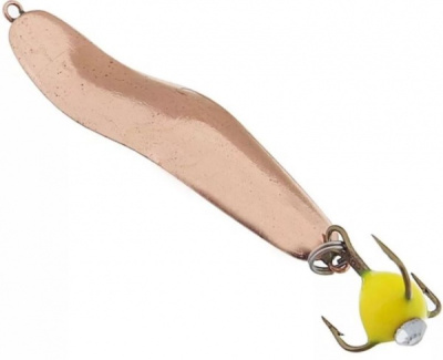 Блесна Пирс зимняя Змейка Судаковая с подвесным чёртиком 5,6г Блесна Пирс зимняя Змейка Судаковая с подвесным чёртиком 5,6г