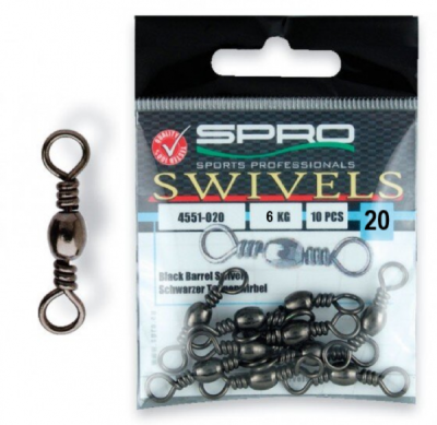Вертлюг Spro Barrel Swive №20 