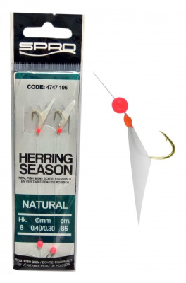 Система Spro 4747-106 Herring Rig Natural 2x Hook 8