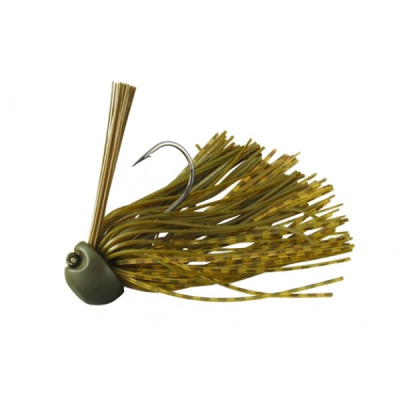 Джиг-головка Gamakatsu Warning Shot, Green Pumpkin, 12гр, 3/0 (1шт) Джиг-головка Gamakatsu Warning Shot, Green Pumpkin, 12гр, 3/0 (1шт)