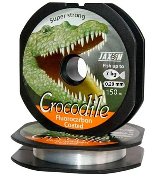 Леска Jaxon Crocodile Coated с флюорокарбоновым покрытием 150м (0.20mm)