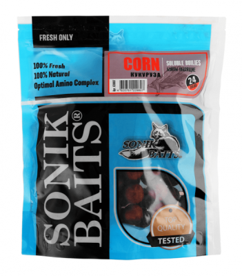 Бойлы Greenfishing  пылящие, 24мм, 750гр, Corn (Кукуруза) Бойлы Greenfishing  пылящие, 24мм, 750гр, Corn (Кукуруза)