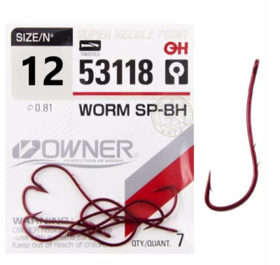 Крючки Owner 53118, №12 Крючки Owner 53118, №12