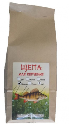 Щепа Каюр для копчения Вишня 5 куб.дм Щепа Каюр для копчения Вишня 5 куб.дм