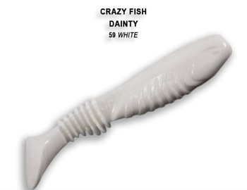 Приманка силиконовая Crazy Fish Dainty 3.3'' 8,5 см (25-85-59-6)