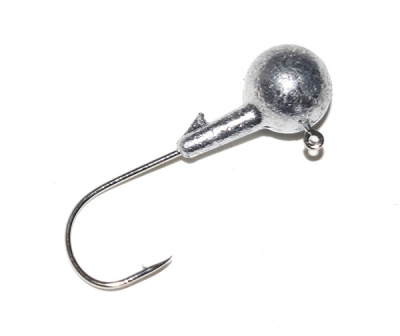 Джиг. головка Шар 10 гр., кр.1/0 (корея) Джиг. головка Шар 10 гр., кр.1/0 (корея)