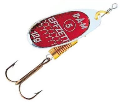 Блесна Dam FZ Standart Spinner Reflex Red №4 10г