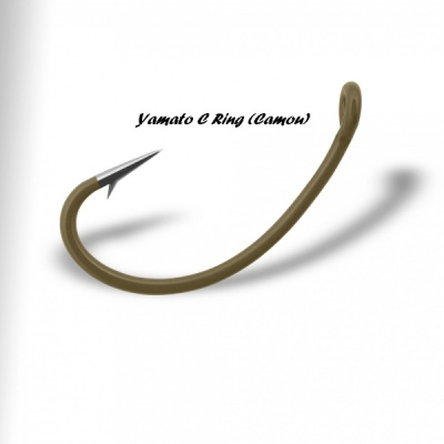 Крючки Gurza Yamato C Ring (Camou), №4 (5шт) Крючки Gurza Yamato C Ring (Camou), №4 (5шт)