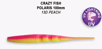 Приманка силиконовая Crazy Fish Polaris Floating 4'' 10 см (38-100-13d-6-F)