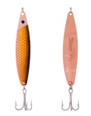 Блесна Aise Zilvinas II 34г оранжевый/черный Блесна Aise Zilvinas II 34г оранжевый/черный
