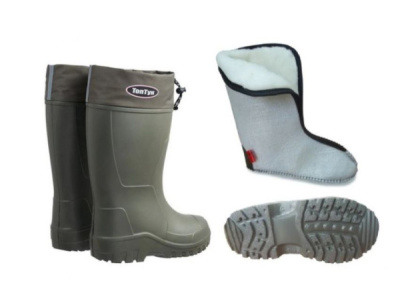 Сапоги мужские Torvi Топтун из ЭВА с 4-слойным сменным вкладышем мех -50С оливковые Сапоги мужские Torvi Топтун из ЭВА с 4-слойным сменным вкладышем мех -50С оливковые