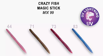 Приманка силиконовая Crazy Fish Magic Stick 5.1'' 13см  (32-130-M99-6)