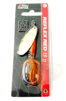 Блесна вращающаяся Abu Garsia Reflex Red 18г