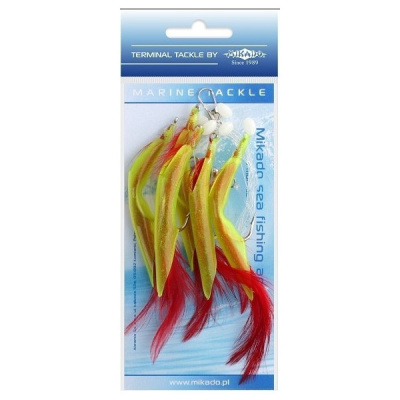 Подвеска морская Mikado Hair Tube Rig, №4/0