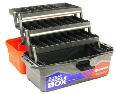 Ящик для снастей NisusTackle Box трехполочный