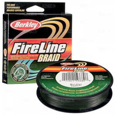 Плетеный шнур BERKLEY FireLine Braid (Green) new, 110m