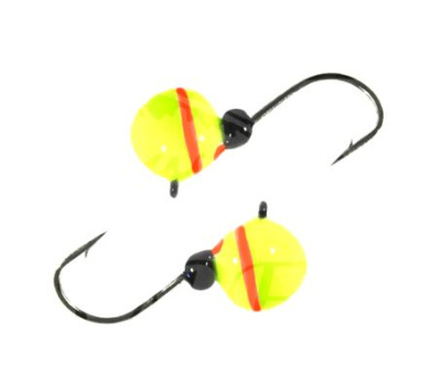 Мормышка Ладога вольфрамовая Шар с ушком обмазанная d5,0 мм №28