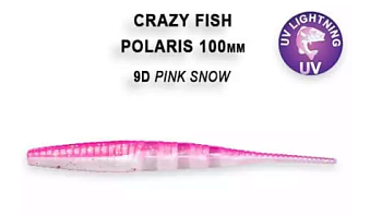 Приманка силиконовая Crazy Fish Polaris Floating 4'' 10 см (38-100-9d-6-F)