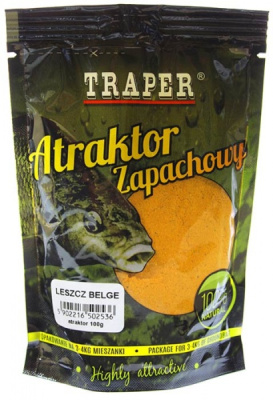Добавка к прикормке Traper, Atraktor, 100g, Leszcz Belge