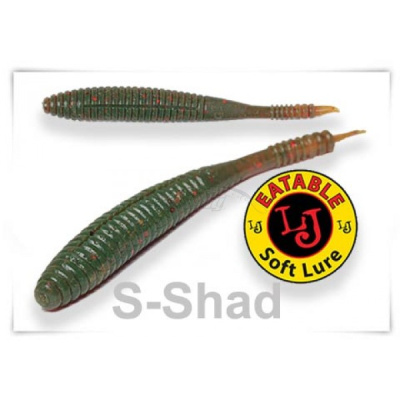 Приманка силиконовая Lucky John S-Shad, 2.8" (7шт)