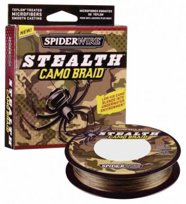 Плетеный шнур SPIDERWIRE StealthCamo 110m