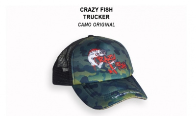 Кепка тракер Crazy Fish Camo Original Кепка тракер Crazy Fish Camo Original
