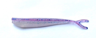 Приманка силиконовая Рыбка Дропшот 13см двухцветная 