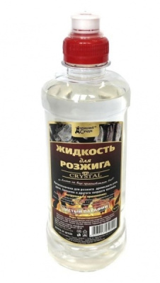 Жидкость для розжига Кристалл Чистый Парафин 0,5л