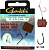 Крючок + поводок Gamakatsu Adjustable Hair Rig, G1-106, №8, (6шт)